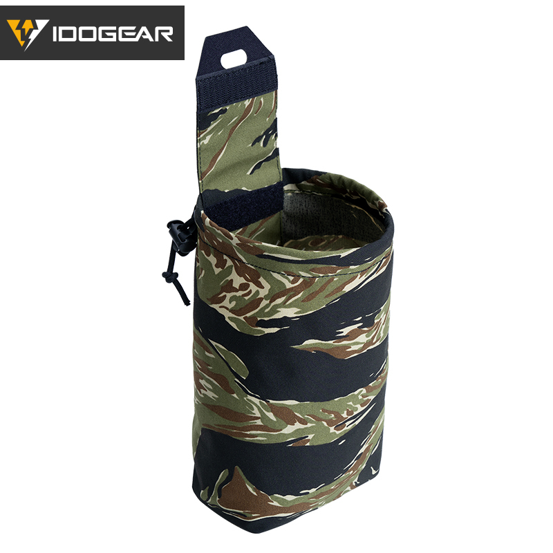 IDOGEAR Tactical Mini Recycling Pouch EDC Dump Pouch Folding Multi-function Tool Pouch 35116