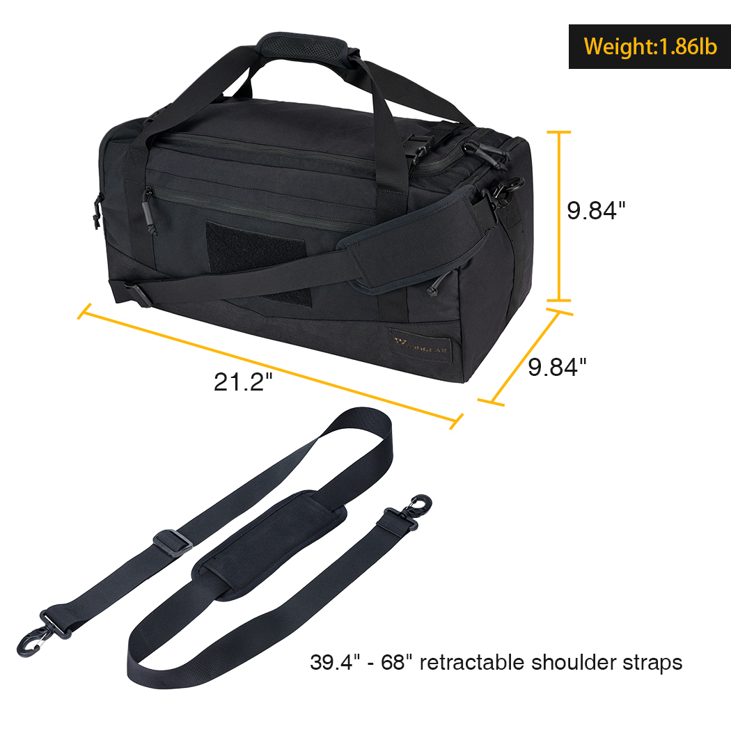 IDOGEAR Tactical Deployment Bag 33L Capacity Sports Crossbody Bag Outdoor Hiking Shoes Bag 35117