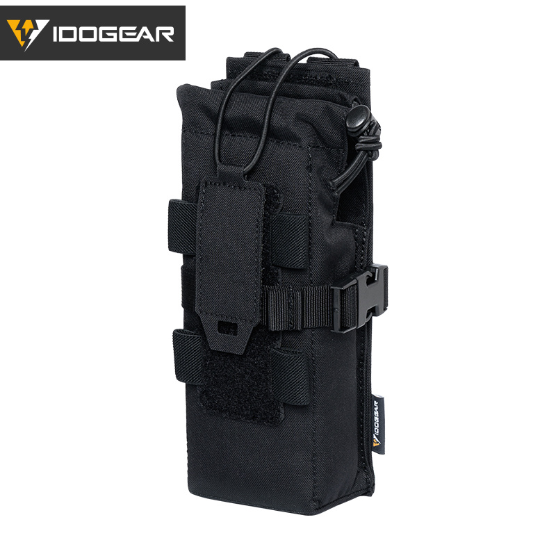 IDOGEAR Tactical Radio Pouch Walkie Talkie Holder PRC148/152 MOLLE MBITR V3 35120