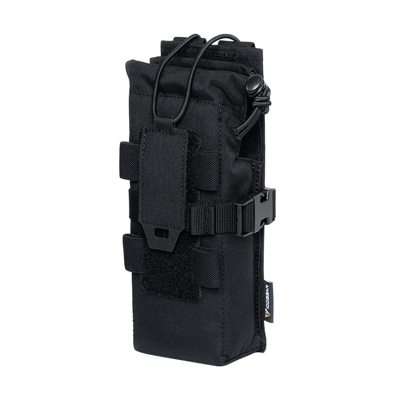 IDOGEAR Tactical Radio Pouch Walkie Talkie Holder PRC148/152 MOLLE MBITR V3 Camo 35120
