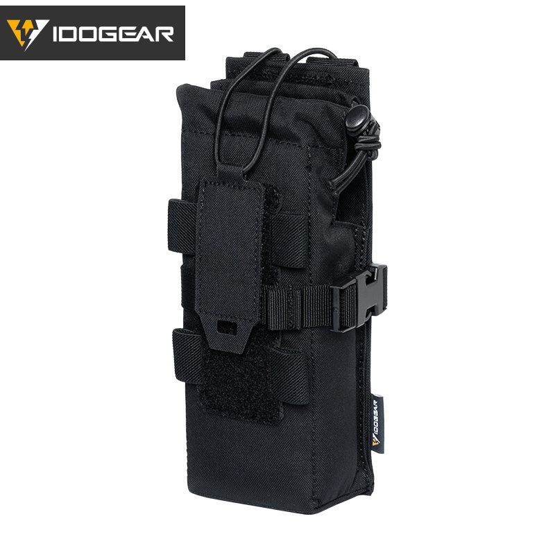 IDOGEAR Tactical Radio Pouch Walkie Talkie Holder PRC148/152 MOLLE MBITR V3 35120