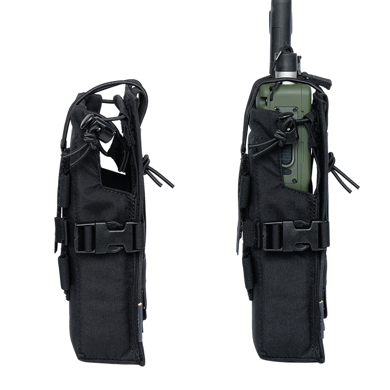 IDOGEAR Tactical Radio Pouch Walkie Talkie Holder PRC148/152 MOLLE MBITR V3 Camo 35120