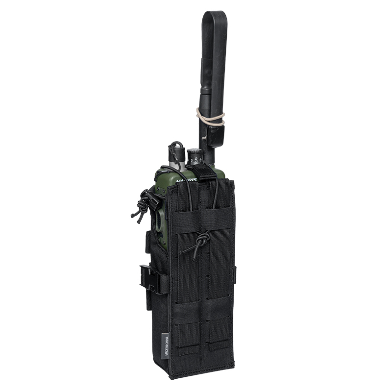 IDOGEAR Tactical Radio Pouch Walkie Talkie Holder PRC148/152 MOLLE MBITR V3 Camo 35120