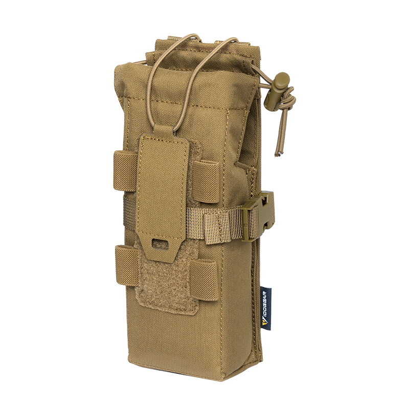 IDOGEAR Tactical Radio Pouch Walkie Talkie Holder PRC148/152 MOLLE MBITR V3 Camo 35120