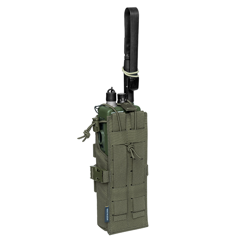 IDOGEAR Tactical Radio Pouch Walkie Talkie Holder PRC148/152 MOLLE MBITR V3 Camo 35120