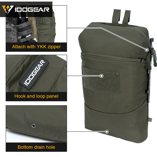 IDOGEAR Tactical 2L Hydration Pack Hydration Backpack Assault Water Bag Hunting 35121