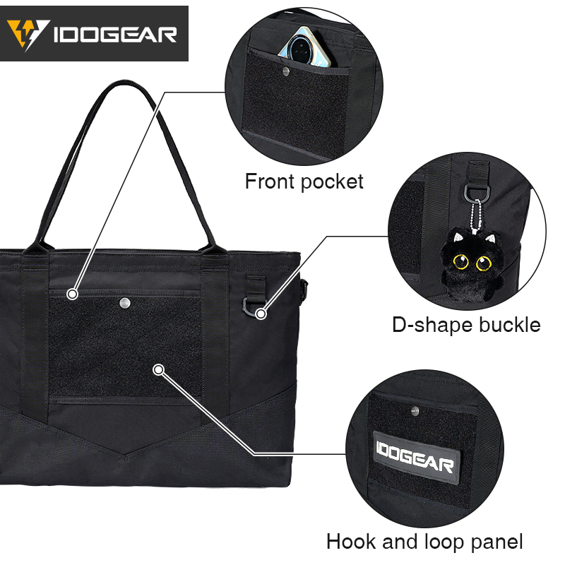 IDOGEAR Foldable Storage Bag Large Capacity Outdoor Camping EDC Handbag 35122