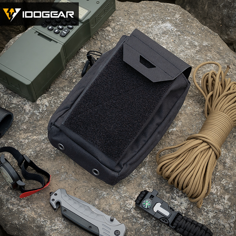 IDOGEAR Tactical Sundries Pouch MOLLE EDC Multi-function Recycling Utility Bag 35123