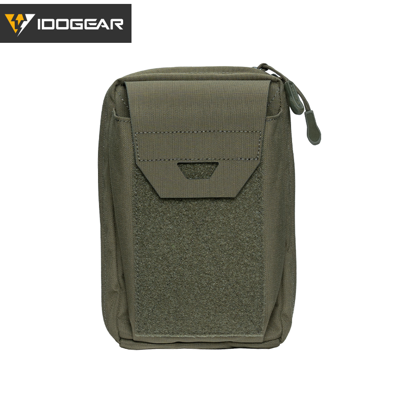 IDOGEAR Tactical Sundries Pouch MOLLE EDC Multi-function Recycling Utility Bag 35123
