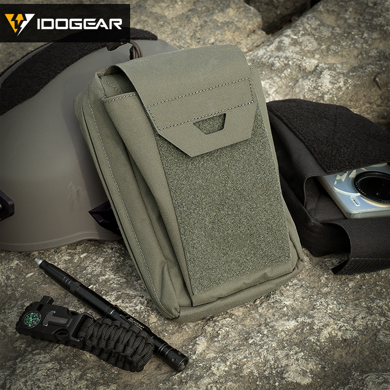 IDOGEAR Tactical Sundries Pouch MOLLE EDC Multi-function Recycling Utility Bag 35123