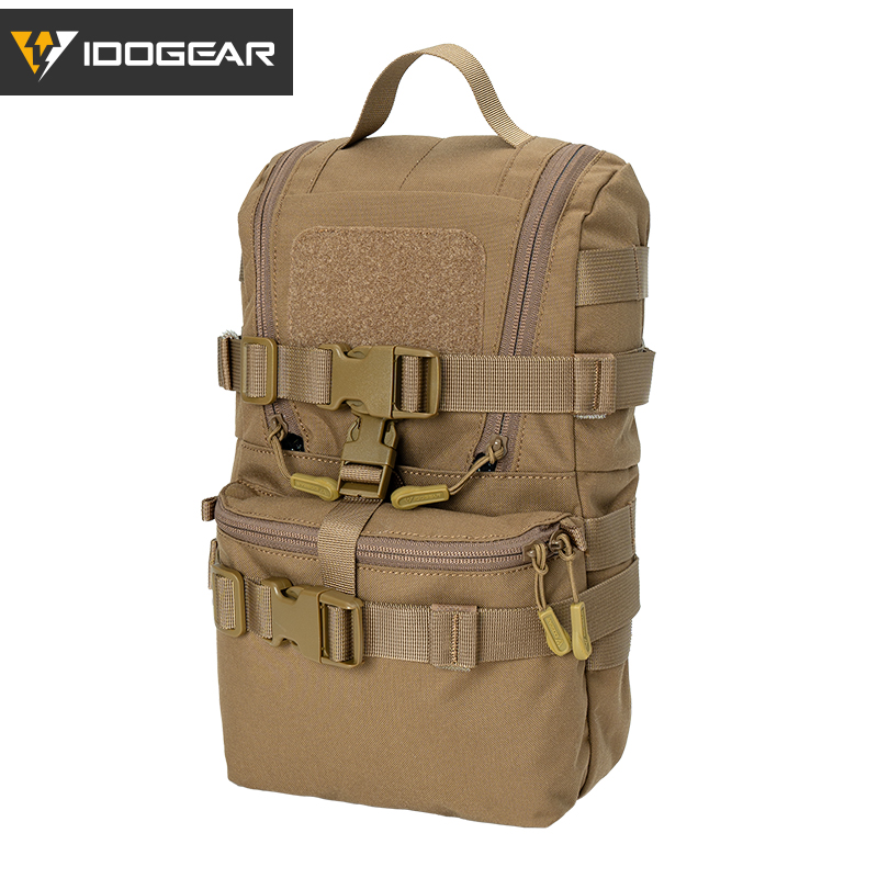 IDOGEAR Tactical G2 Mini Hydration Backpack Lightweight MOLLE Multifunction Outdoors Bag 35124