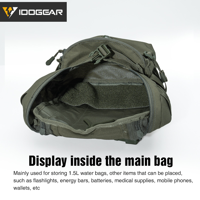 IDOGEAR Tactical G2 Mini Hydration Backpack Lightweight MOLLE Multifunction Outdoors Bag 35124