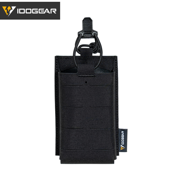 IDOGEAR Tactical Mag Pouch For 556 MOLLE Front Flap With inner hard holder 35125