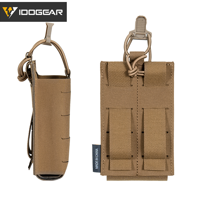 IDOGEAR Tactical 556 Magazine Pouch For MOLLE Front Flap 35125
