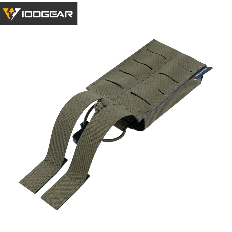 IDOGEAR Tactical Magazine Pouch For 556 MOLLE Front Flap Mag Pouch With inner hard holder 35125
