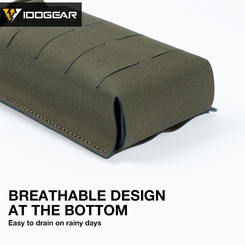 IDOGEAR Tactical Magazine Pouch For 556 MOLLE Front Flap Mag Pouch With inner hard holder 35125