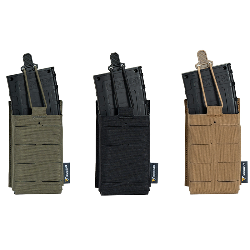 IDOGEAR Tactical Magazine Pouch For 556 MOLLE  Front Flap Mag Pouch With inner hard holder 35125