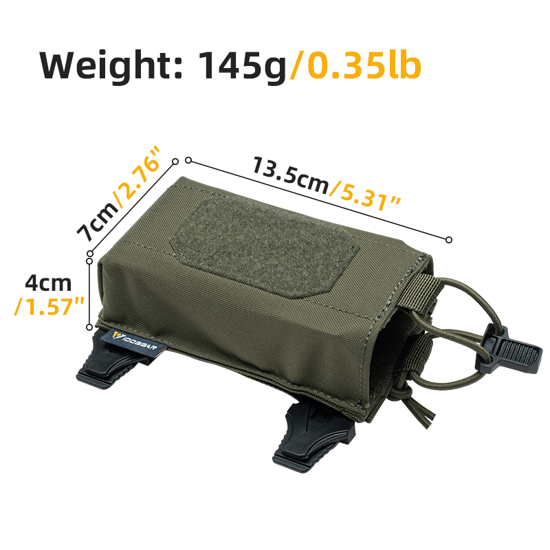 IDOGEAR Tactical 556/762 Single Mag Pouch Molle Pouch 35126