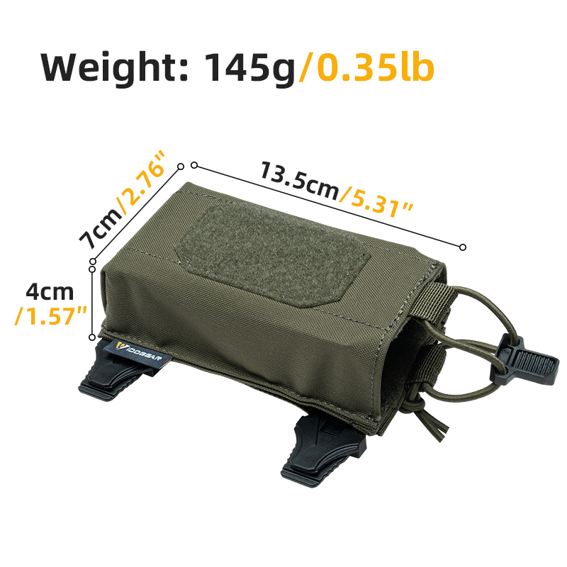 IDOGEAR Tactical 556/762 Single Mag Pouch Molle Pouch 35126