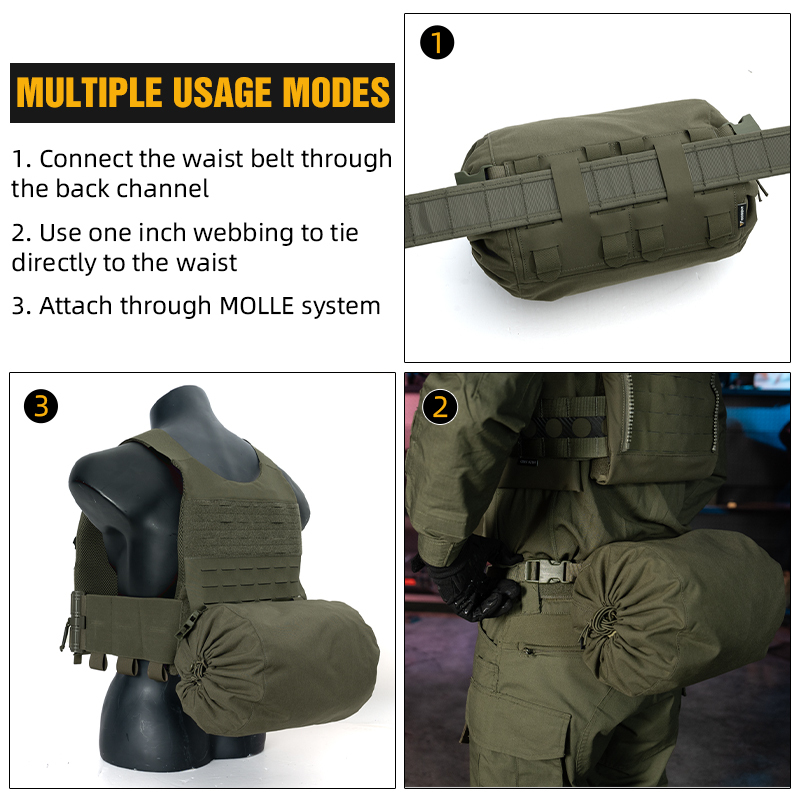 IDOGEAR Tactical Multi-Functional Strong Bag for Ourdoor Sports 35128
