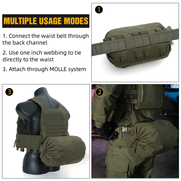 IDOGEAR Tactical Multi-Functional Strong Bag for Ourdoor Sports 35128