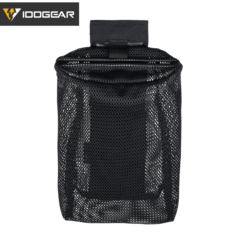 IDOGEAR Tactical Mesh Mini Recycling Bag Lightweight 35131
