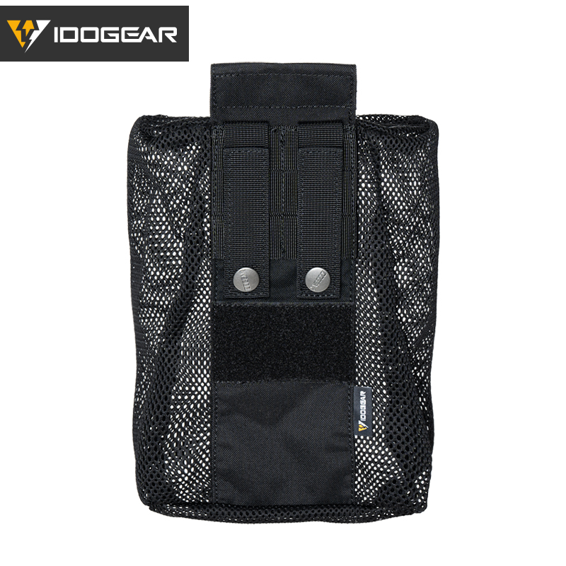 IDOGEAR Tactical Mesh Mini Recycling Bag Lightweight 35131