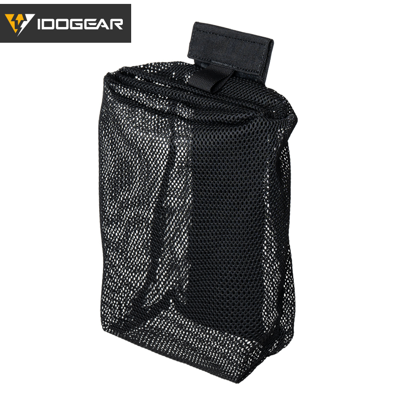 IDOGEAR Tactical Mesh Mini Recycling Bag Lightweight 35131