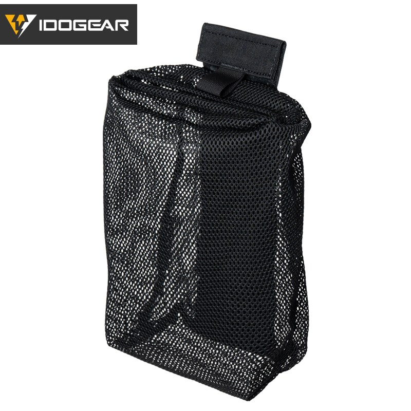 IDOGEAR Tactical Mesh Mini Recycling Bag Lightweight 35131