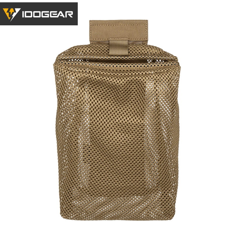 IDOGEAR Tactical Mesh Mini Recycling Bag Lightweight 35131