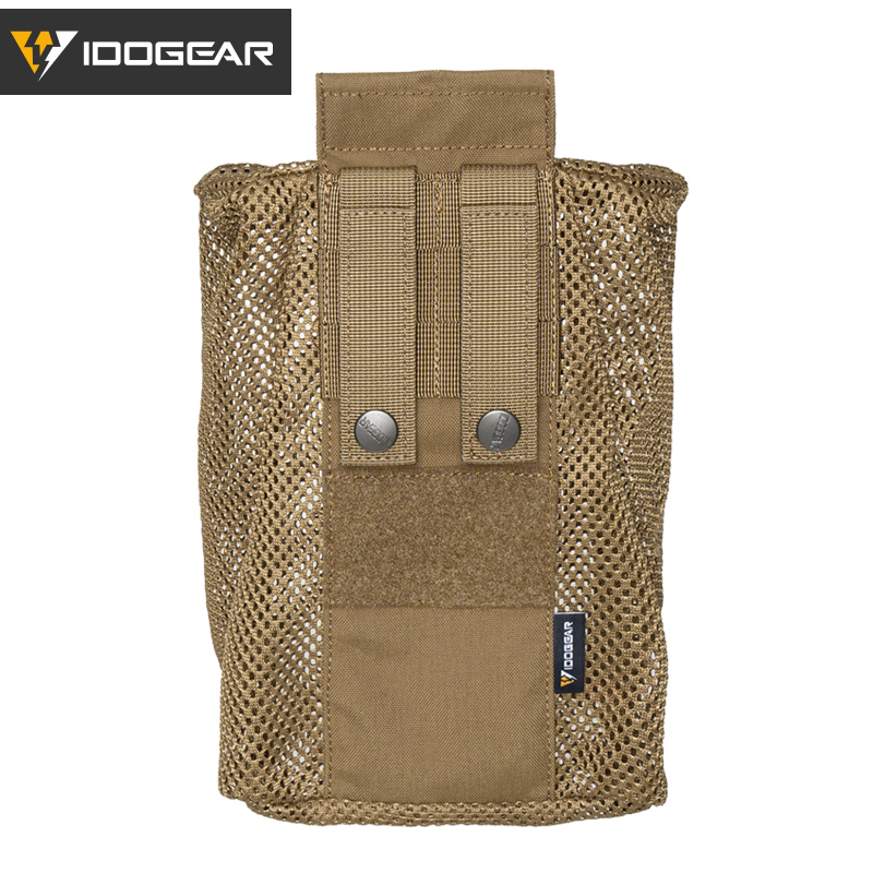 IDOGEAR Tactical Mesh Mini Recycling Bag Lightweight 35131