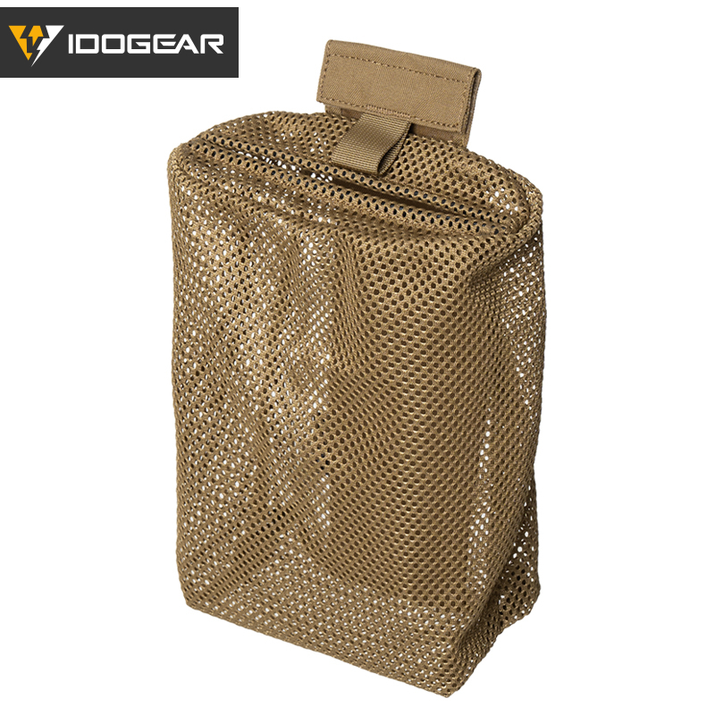 IDOGEAR Tactical Mesh Mini Recycling Bag Lightweight 35131