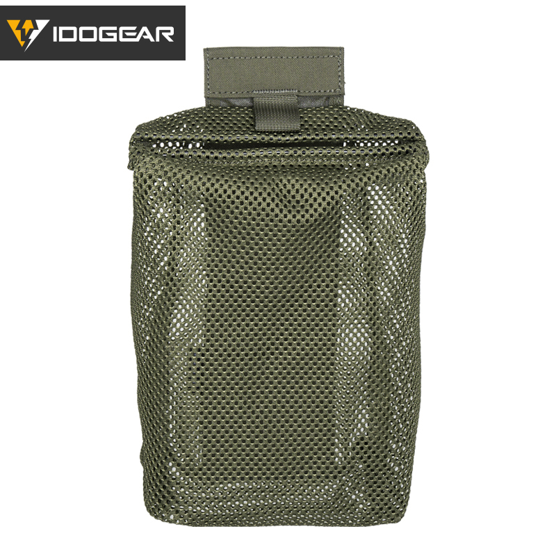 IDOGEAR Tactical Mesh Mini Recycling Bag Lightweight 35131