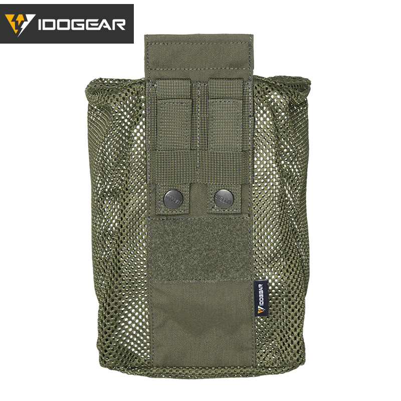 IDOGEAR Tactical Mesh Mini Recycling Bag Lightweight 35131