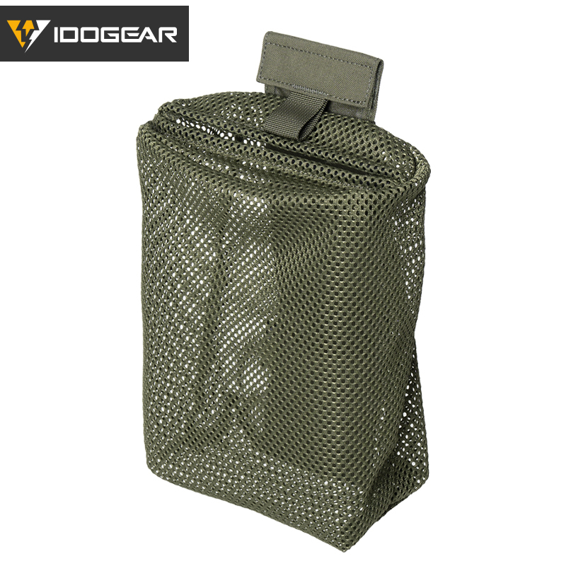 IDOGEAR Tactical Mesh Mini Recycling Bag Lightweight 35131