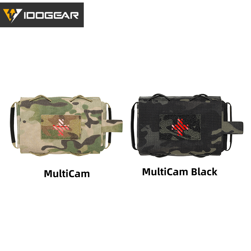 TOPTACPRO Medical Pouch Detachable Quick Release IFAK First Aid Kit Pouch MOLLE Emergency 35132