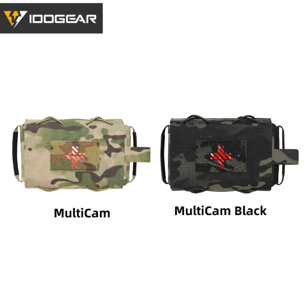 TOPTACPRO Medical Pouch Detachable Quick Release IFAK First Aid Kit Pouch MOLLE Emergency 35132