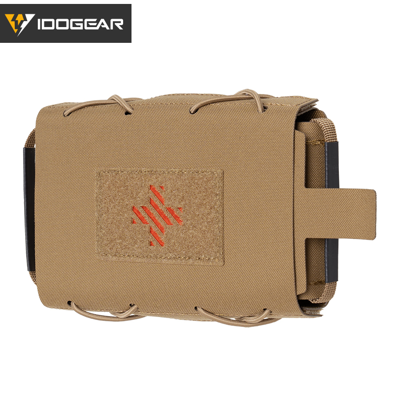 IDOGEAR Tactical Medical Pouch MOLLE Laser Cut 35132