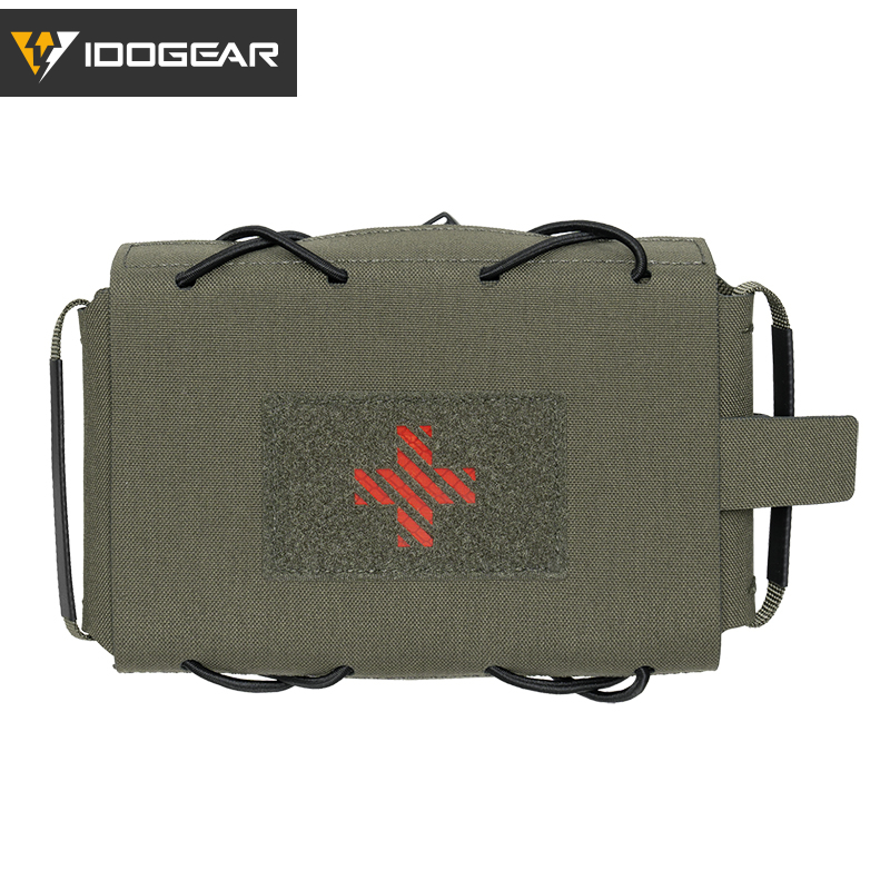 IDOGEAR Tactical Medical Pouch MOLLE Laser Cut 35132