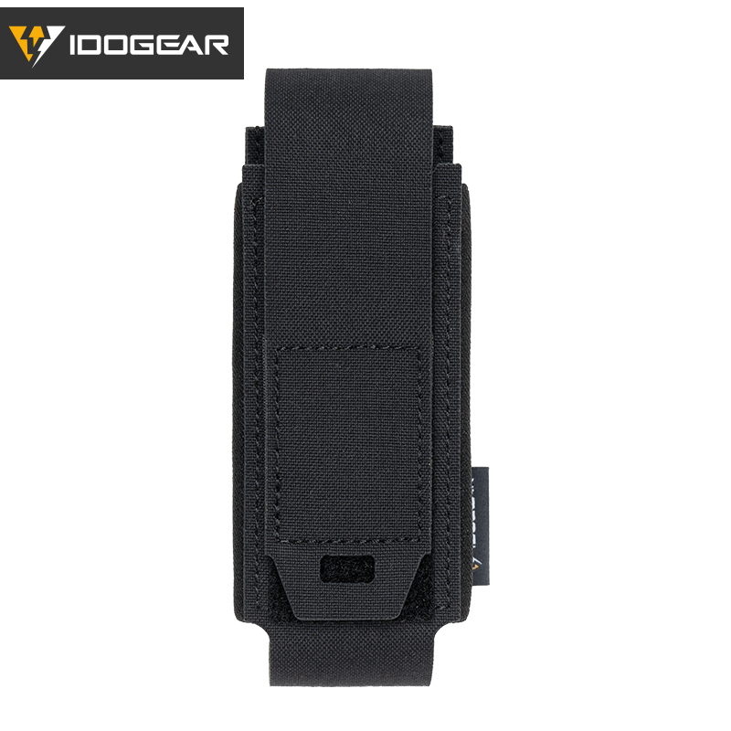 IDOGEAR Tactical Single 556 Multifunctional Mag Pouch Detachable Flip Top Lightweight Pouch 35133