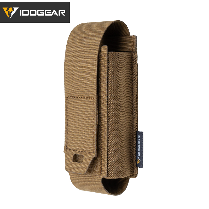 IDOGEAR Tactical Single 556 Multifunctional Mag Pouch Detachable Flip Top Lightweight Pouch 35133