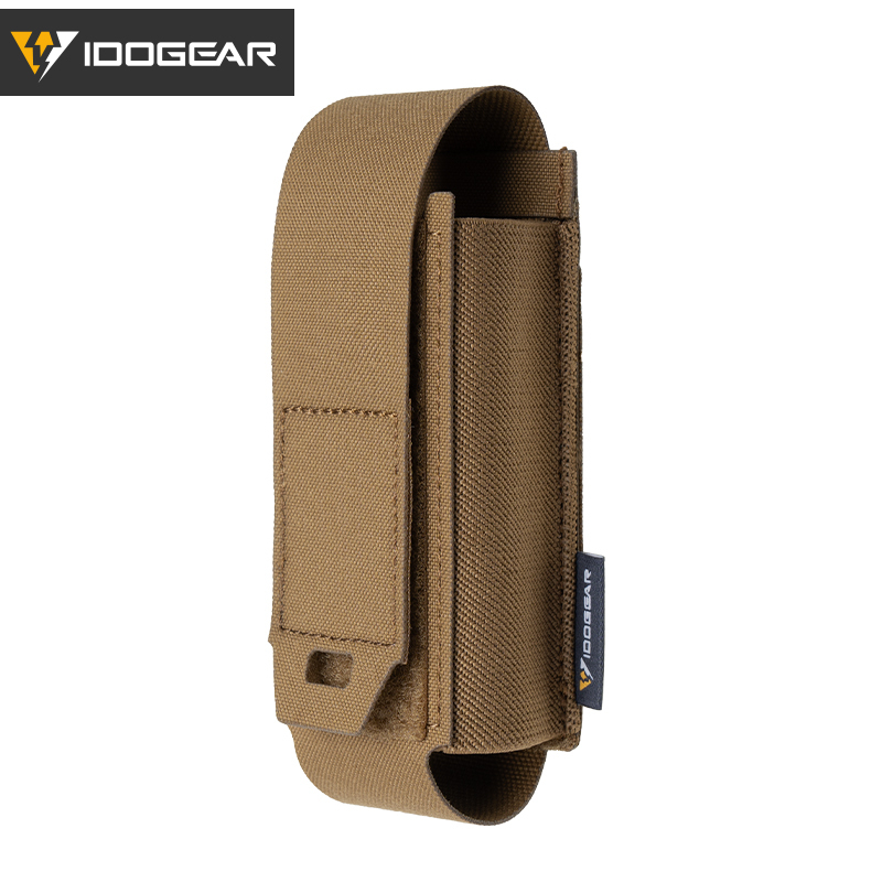IDOGEAR Tactical Single 556 Multifunctional Mag Pouch Detachable Flip Top Lightweight Pouch 35133