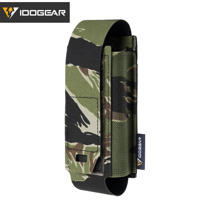 IDOGEAR Tactical Single 556 Multifunctional Mag Pouch Detachable Flip Top Lightweight Pouch 35133