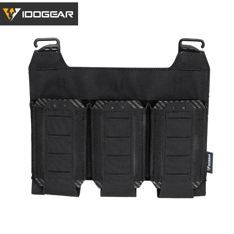 IDOGEAR Tactical 556 Triple Mag Pouch G-hook Buckle for Outdoor 35134