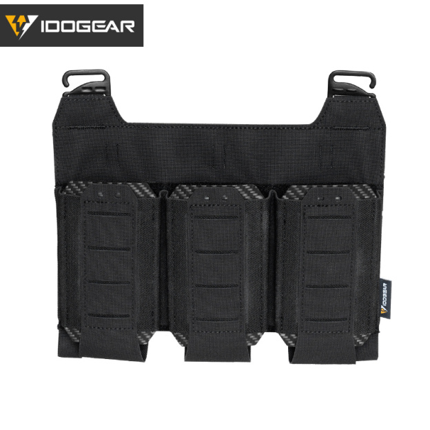 IDOGEAR Tactical 556 Triple Mag Pouch G-hook Buckle for Outdoor 35134