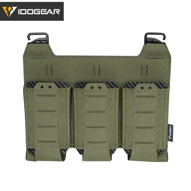 IDOGEAR Tactical 556 Triple Mag Pouch G-hook Buckle for Outdoor 35134