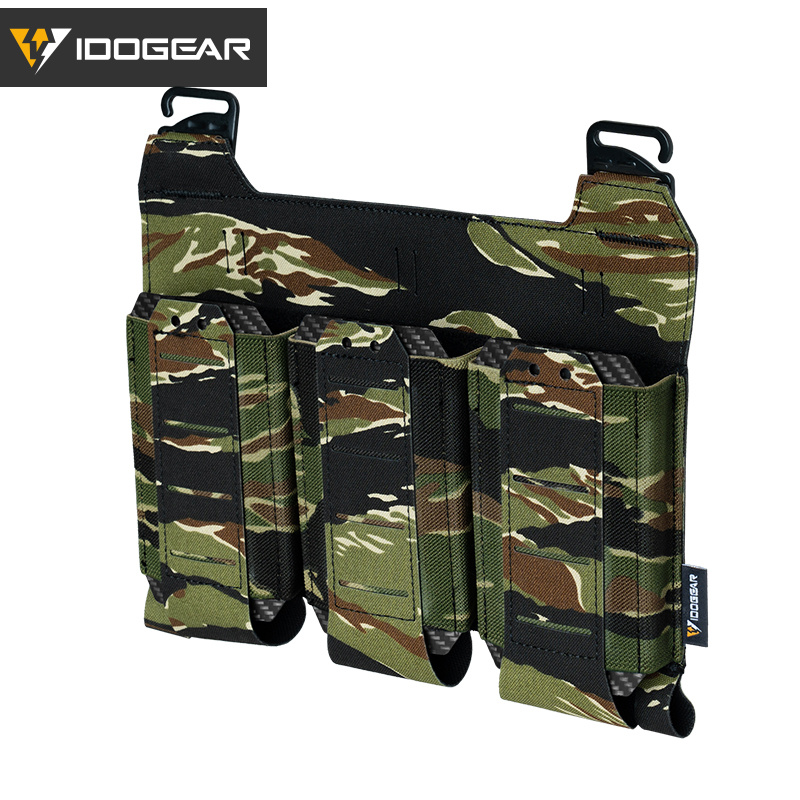 IDOGEAR Tactical 556 Triple Mag Pouch G-hook Buckle 35134