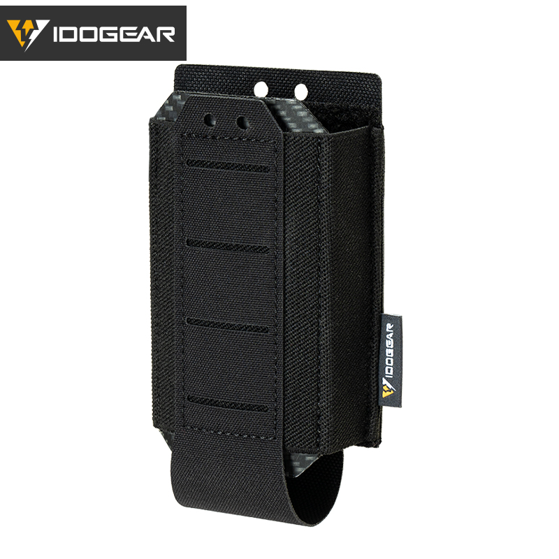 IDOGEAR Tactica 556 Single Mag Pouch Top Stretch Elastic Quick Draw Open 35135