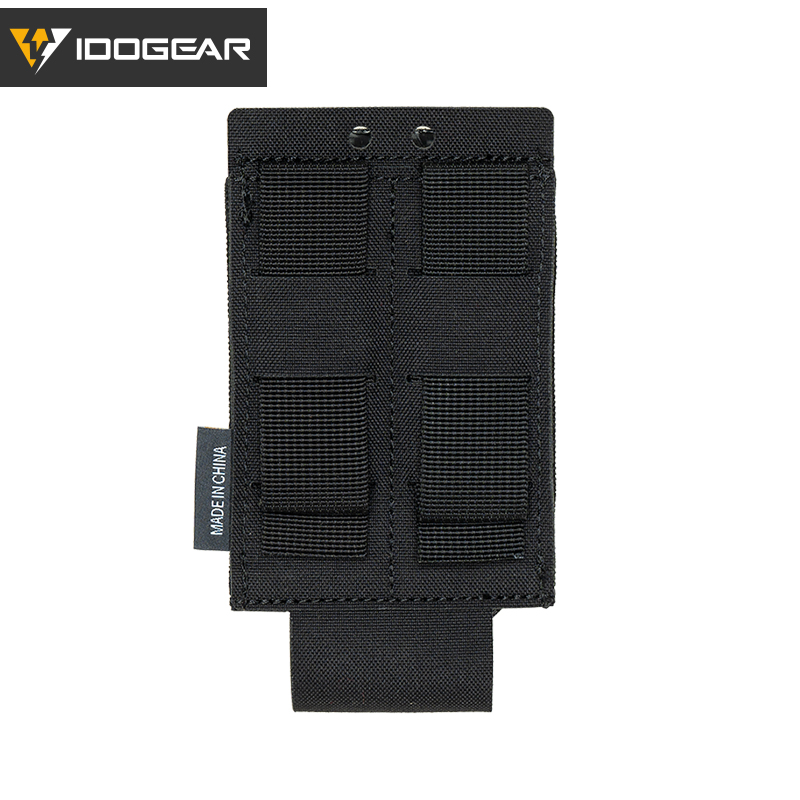 IDOGEAR Tactica 556 Single Mag Pouch Top Stretch Elastic Quick Draw Open 35135