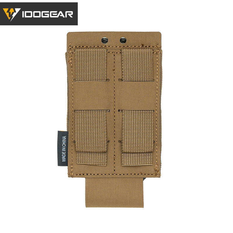 IDOGEAR Tactica 556 Single Mag Pouch Top Stretch Elastic Quick Draw Open 35135